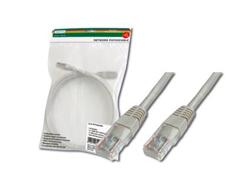 DIGITUS Patch Cord PVC RJ-45 Cat 5e 3m Grå (DK-1511-030)