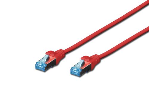 DIGITUS Patchkabel KAT5E 2,0 m SF-UTP Rød, m/skærm, han:han (DK-1532-020/R)