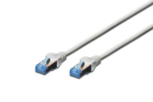 DIGITUS Patchkabel RJ45 SF/UTP Cat5e 15.00m grau Hebelschutz (DK-1532-150)