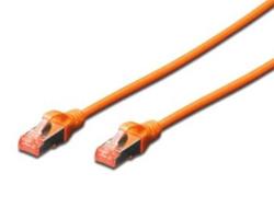 DIGITUS CAT 6 S-FTP PATCH CAB LENGTH 0.5 M COLOR ORANGE (DK-1644-005/OR)