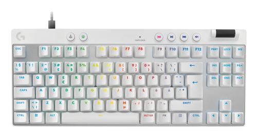 LOGITECH PRO X TKL RAPID Keyboard White NDX (920-013287)
