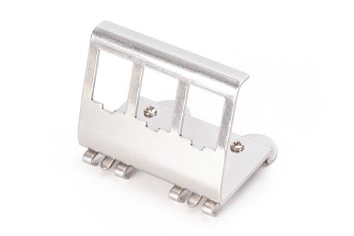 DIGITUS DIN-Rail adapter for 3x Keystone Modules Metal version NS (AN-25183)