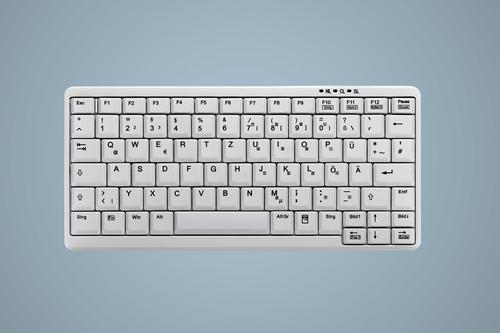CHERRY INDUSTRY 4.0 MINI NOTEBOOK STYLE KEYBOARD USB WHITE PERP (AK-4100-U-W/GE)