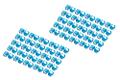 DIGITUS Color Clips Blue 100Pcs For Patch Cable