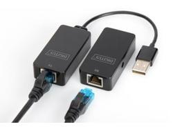 DIGITUS USB EXTENDER USB 2.0 USE W.CAT5 5E 6 UTP STP OR SFT CTLR (DA-70141)