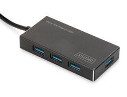 DIGITUS D1GITUS USB 3.0 Office Hub 4Port incl. Power Supply DA-70240-1 (DA-70240-1)