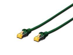 DIGITUS Patchkabel KAT6A 2,0 m S/FTP Grøn, Halogenfri,  AWG26 LSZH, CU (DK-1644-A-020/G)