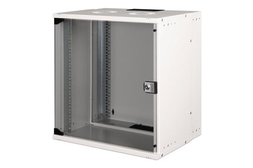 DIGITUS 19IN 12U wall mounting cabinet SOHO PRO 595 x 540 x 400 mm grey IN (DN-49206)