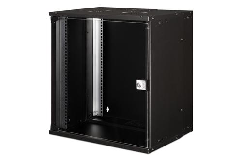 DIGITUS 19" 12U WALL MOUNTING CABINET. SOHO PRO 595 X 540 X 400 MM. BLACK (DN-49207)