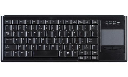 CONTOUR DESIGN INDUSTRY 4.0 COMPACT ULTRAFLAT TOUCHPAD KEYBOARD USB BLACK PERP (AK-4400-GU-B/GE)
