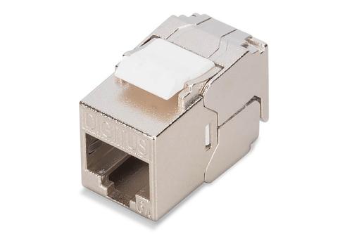 DIGITUS CAT 6A compact body Keystone Module shielded tool free connection NS (DN-93615-S)