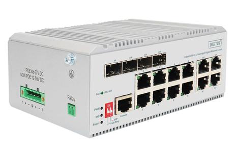 Digitus Dn-651145 8Xge 4Xsfp L2 Managed Switch (DN-651145)