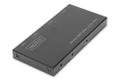 DIGITUS Slim HDMI Splitter, 1x2, 4K60Hz, 4096x2160p, 4:4:4, inkl. strømforsyning