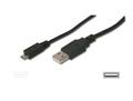 DIGITUS USB CONN CABLE TYPE A-MICRO B M/M 1.0M USB 2.0 COMPATIBLE