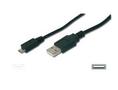 DIGITUS cable USB micro-USB 5-pol. B-male > USB A-male [1,8 m]