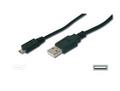 DIGITUS cable USB micro-USB 5-pol. B-male > USB A-male [1,8 m]