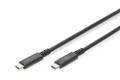 DIGITUS USB 4.0 Typ-C Anschlusskabel 0,8m, 8K