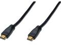 HDMI High Speed connection cable type A w/ amp. M/M 15.0m Full HD CE gold bl NS