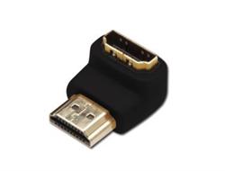 DIGITUS HDMI adapter, type A, 90ø  (AK-330502-000-S)