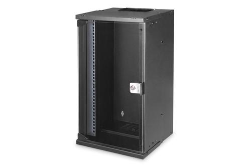 DIGITUS 10IN 12U wall mounting cabinet SOHO PRO 595 x 315 x 300 mm black IN (DN-49105)