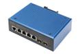 DIGITUS Ind. 4+2-Port L2 managed Gigabit Ethernet Switch 4xGE RJ45 + 2 SFP Port IN