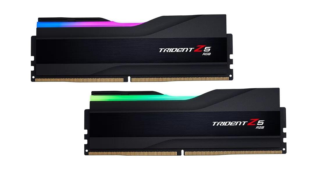 Trident Z5 RGB DDR5-6000 - 32GB - CL28 - Dual Channel (2 pcs) - Intel XMP - Svart med RGB