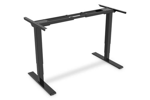 DIGITUS ELECTRICALLY HEIGHT-ADJUSTABLE TABLE FRAME DUAL MOTOR 3 LEVELS BLACK IN (DA-90434)