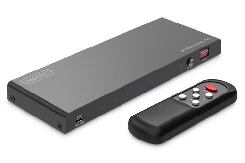 DIGITUS HDMI Switch 4x1 8K/60Hz (DS-55335)