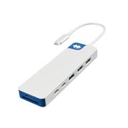 HYPER HyperDrive Flex 9 Port Dual 4K HDMI USB-C Hub - Blue