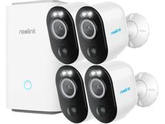 REOLINK Home Hub + 4x Argus 3 Pro 4MP Batteri WiFi-kamera