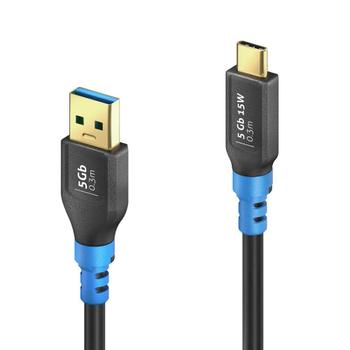 PURELINK | FlexInstall | USB-C - USB-A | 3.2 Gen 1 | 0.3m | Black (FI-U320-003)