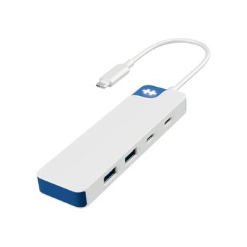 HYPER HyperDrive Flex 4 Port USB-C Combo Hub - Blue (HD5200BUGL)