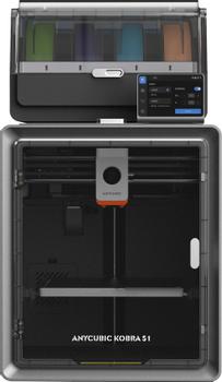 ANYCUBIC Kobra S1 Combo - Multicolor 3D Printer - 250x250x250mm - 3D Printer (KS1CBK0A-O)