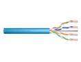 DIGITUS CAT 6A U-UTP INST CABLE 305 M AWG 23 SIMPLEX LIGHT BLUE CABL