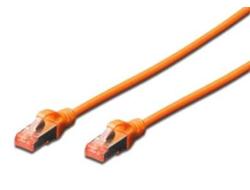 DIGITUS S-FTP PatchCord Cat6. LSZH CU. Orange 1.0m Factory Sealed (DK-1644-010/OR)