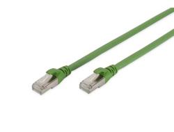 DIGITUS S-FTP PatchCord Cat6a. PUR. CU. Green 2.0m (DK-1644-A-PUR-020)