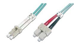DIGITUS LWL Patchkabel LC -> SC 3.00m Multimode Duplex OM3 (DK-2532-03/3)