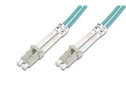 DIGITUS FO Cable 50/125µ. OM3. LC/LC. Aqua. 7.0m (DK-2533-07/3)