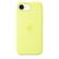 APPLE iPhone 16E Si Case Neon Yellow