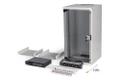 DIGITUS 10 network bundle 12U cabinet and equipment gr SOHO Pro version unmounted NS