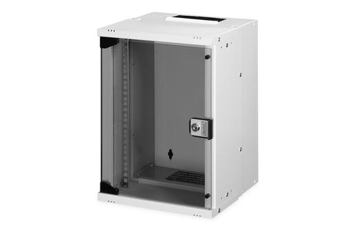 DIGITUS 10IN 9U wall mounting cabinet SOHO PRO 460 x 315 x 300 mm grey IN (DN-49102)