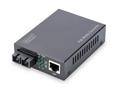 DIGITUS Pro PoE Media Converter Multimode 10/100/