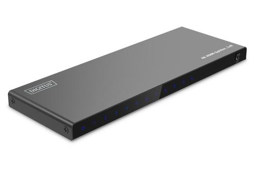 DIGITUS 1x8 HDMI Splitter. 4K/60Hz HDCP 2.3. EDID Control IN (DS-55338)