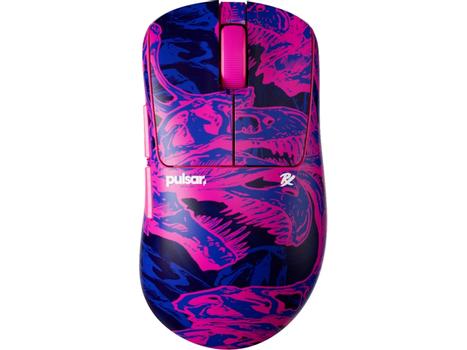 Pulsar Xlite V4 Mini Trådløs gamingmus (PRX edition) USB, 32000 DPI, 52g, driverless,  Fullt tilpassbare taster og makroer (PXL41PRX)