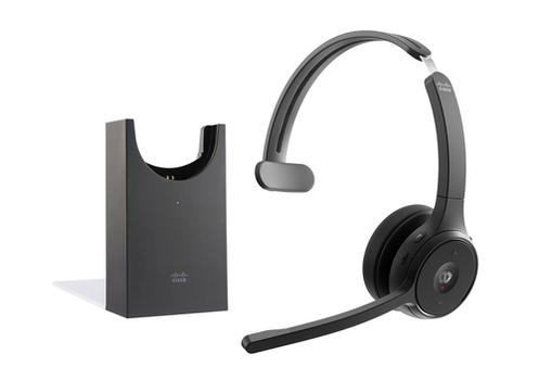 CISCO Headset 721 - Headset - på örat - Bluetooth - trådlös - kolsvart - Cisco Webex Certified (HS-WL-721-BUNAS-C)