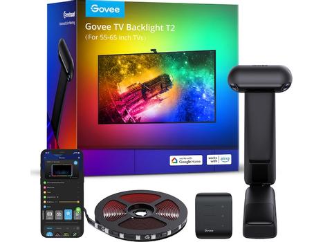 GOVEE Envisual TV Backlight T2 Dual Camera (55 - 65") Wi-Fi och Bluetooth,  music mode, Envisual Technology (H605C311)