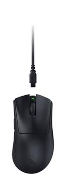RAZER DeathAdder V4 Pro trådløs gamingmus (sort) HyperSpeed Wireless Gen-2, 45K DPI Optisk sensor, 8000Hz, 57g (RZ01-05330100-R3G1)