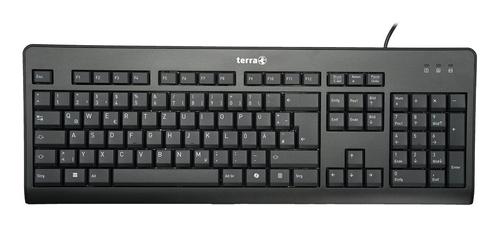 Terra Keyboard 1500 Corded [DE] USB black Copilot QWERTZ, 105 Tasten, kabelgebunden,  1,80m (2810714)