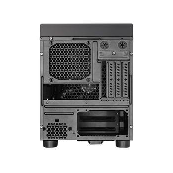 CHIEFTEC M-ATX Cube, 20cm PWM Fan, Black (CI-03B-OP)