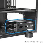 CHIEFTEC M-ATX Cube, 20cm PWM Fan, Black (CI-03B-OP)